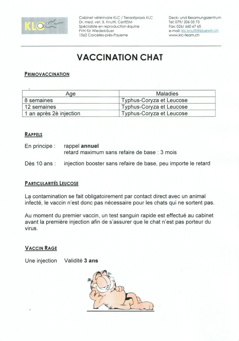 Vaccination chat